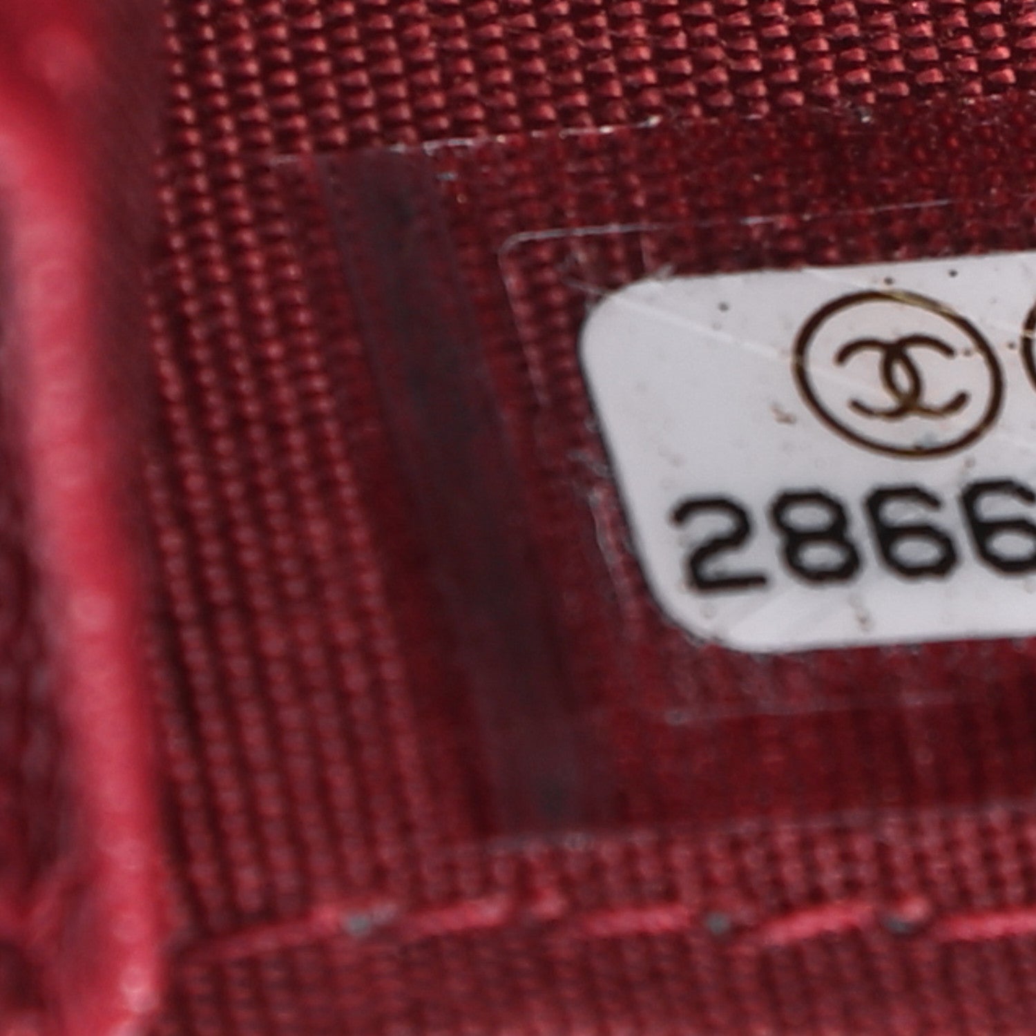 Chanel Sheepskin Caviar Chevron Quilted Medium Mademoiselle Vintage Zip Around Wallet Red 10 of 18