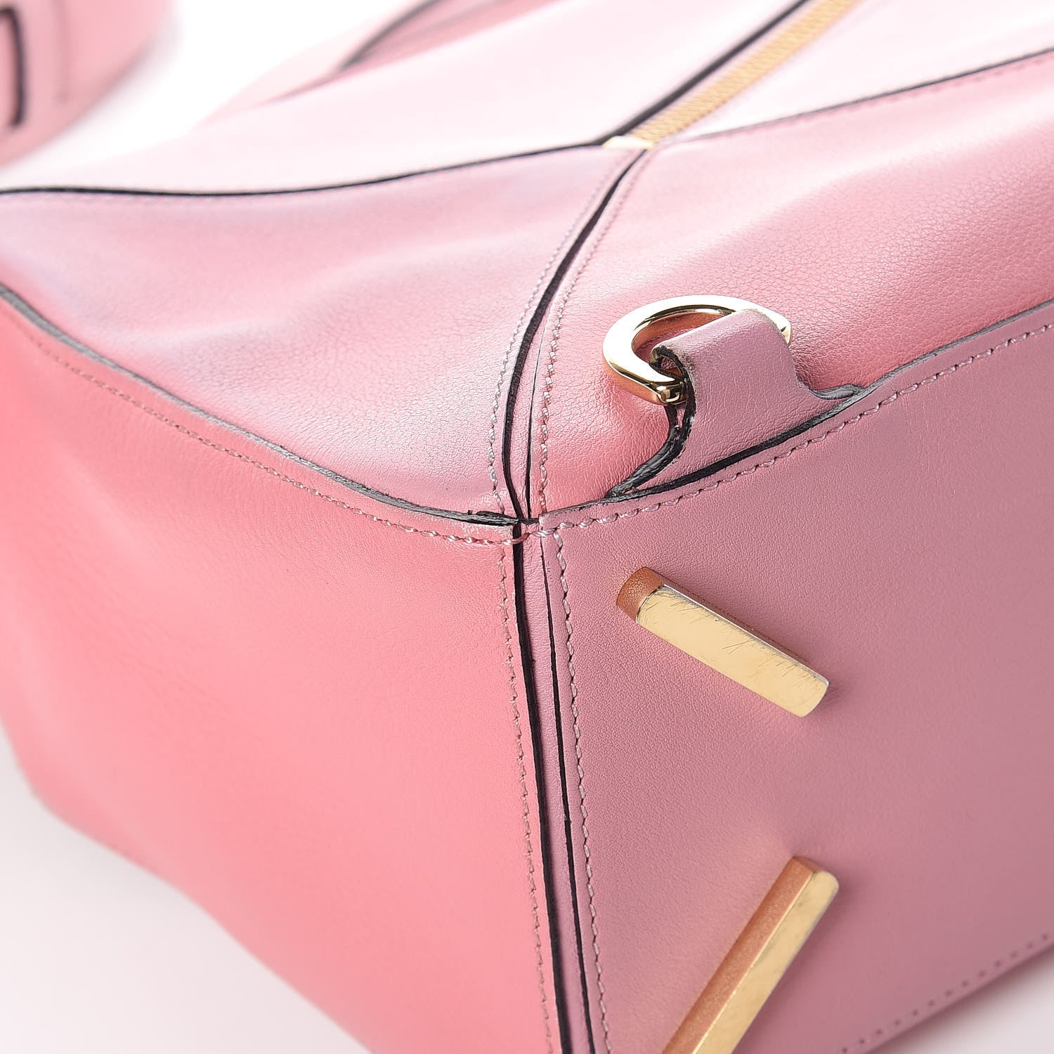 Loewe Calfskin Small Puzzle Bag Soft Pink 13 of 14