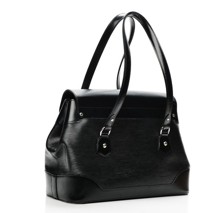 Louis Vuitton Epi Bagatelle GM Black 3 of 7
