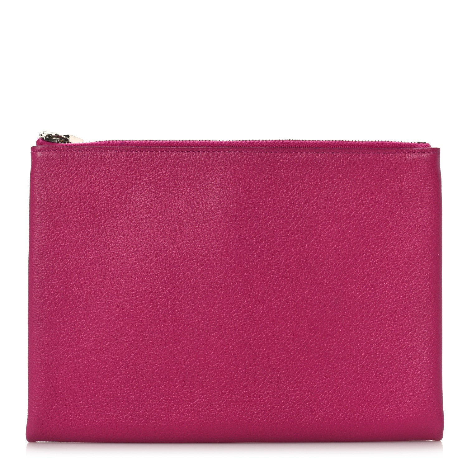 Hermes Evercolor Atout Pouch Rose Pourpre Bleu Saphir 1 of 9