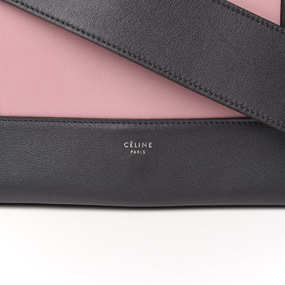 Celine Shiny Smooth Calfskin Medium Frame Shoulder Bag Liquorice Antique Rose 9 of 9