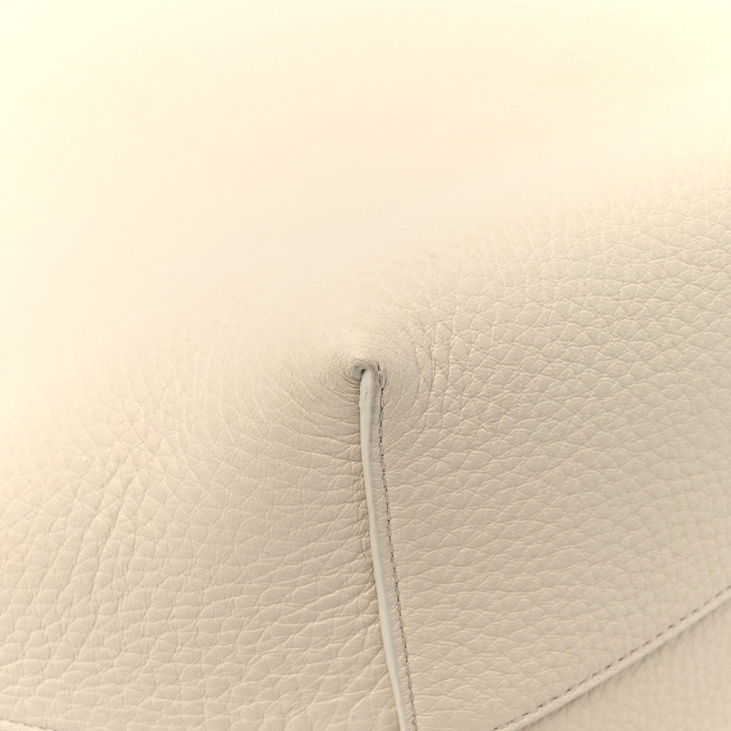 The Row Grained Calfskin Medium N/S Park Tote Ivory 9 of 11
