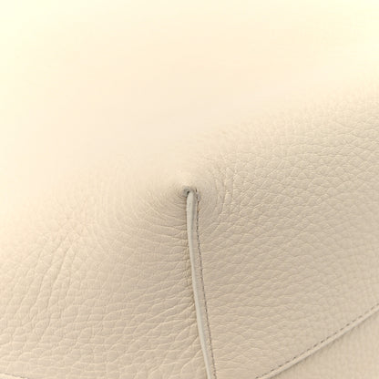 The Row Grained Calfskin Medium N/S Park Tote Ivory 9 of 11