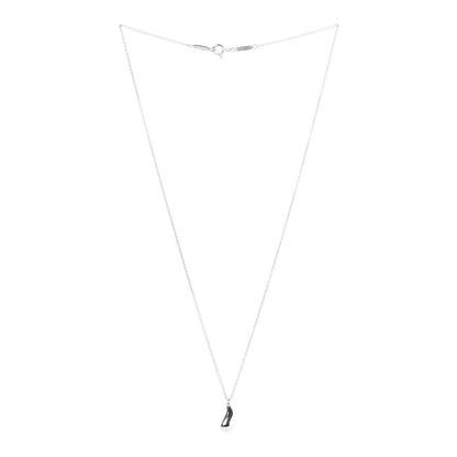 Tiffany Sterling Silver Elsa Peretti Tear Drop Pendant Necklace 3 of 9