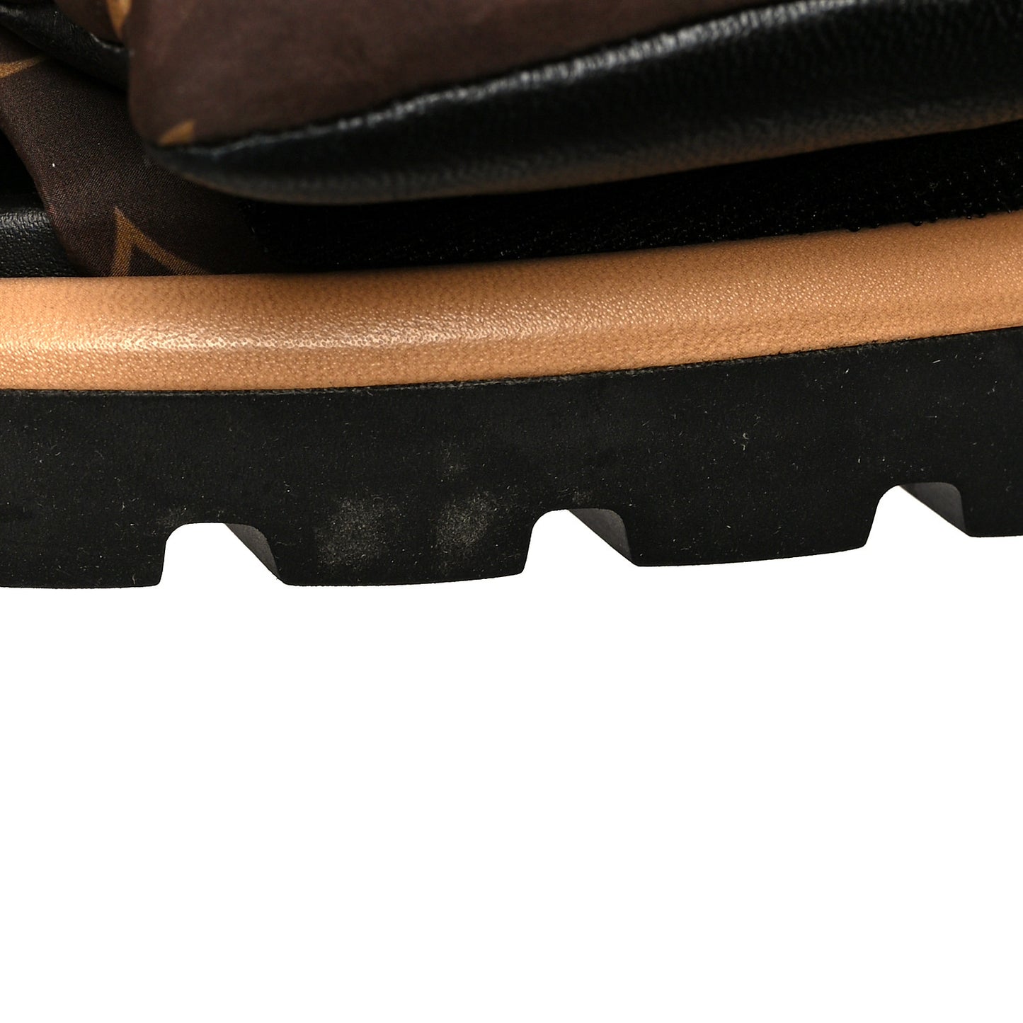 Nylon Monogram Pool Pillow Comfort Mule 40 Cacao Brown