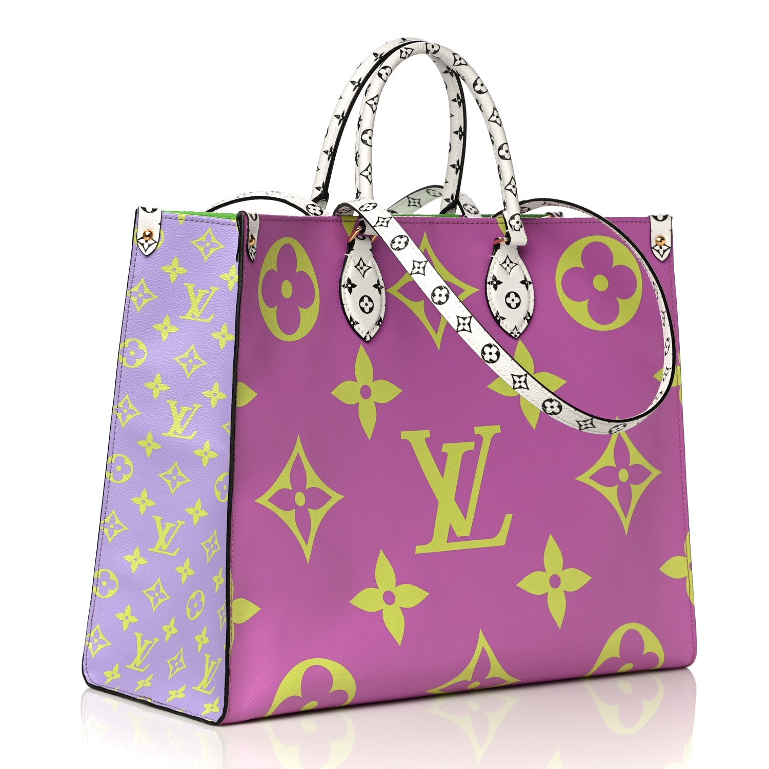 Louis Vuitton Monogram Giant Onthego GM Pink Lilac 3 of 11