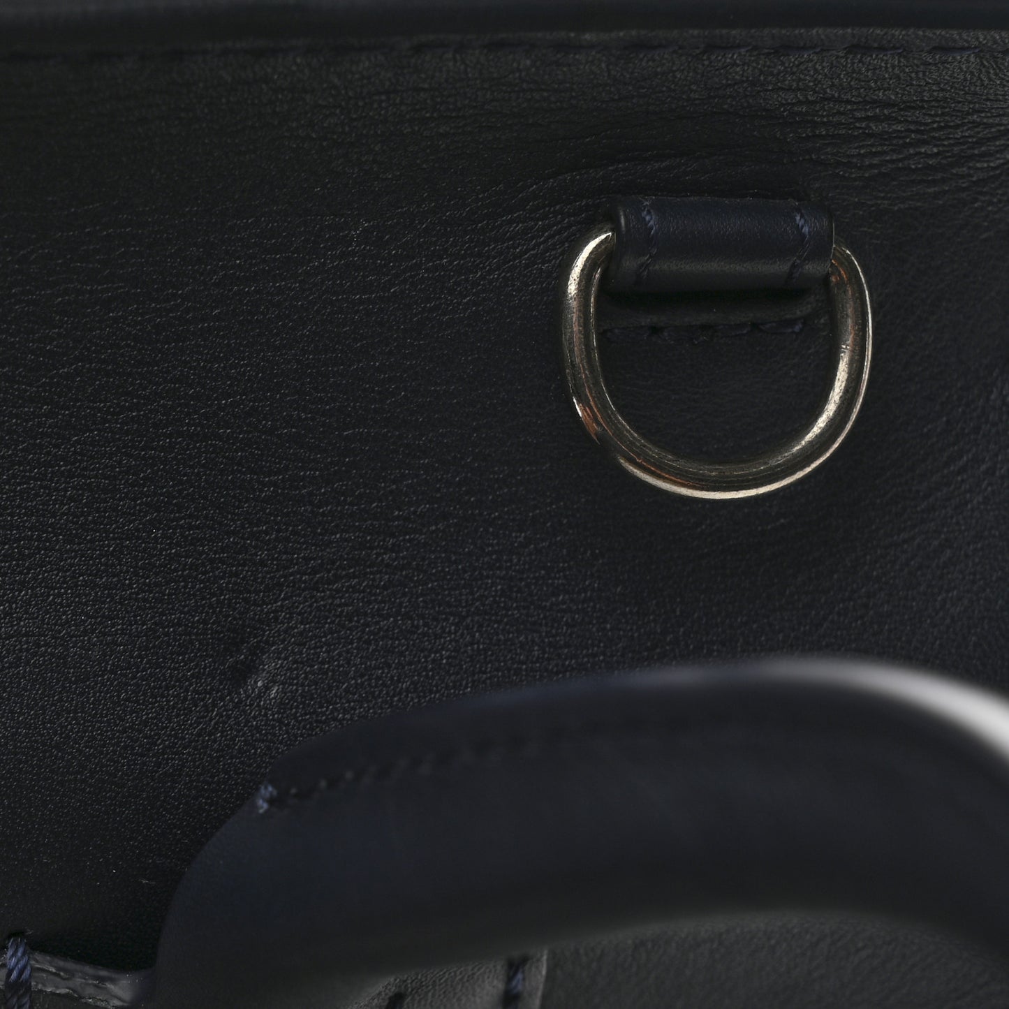 Calfskin Medium Palazzo Empire Bag Navy Blue
