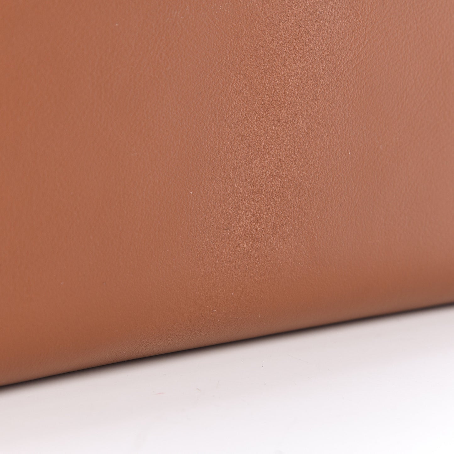 Calfskin Suede Georgia Flap Wallet Pearl Beige