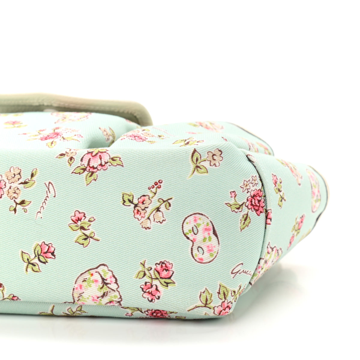 Gucci Canvas Floral Childrens Tote Light Blue 10 of 10
