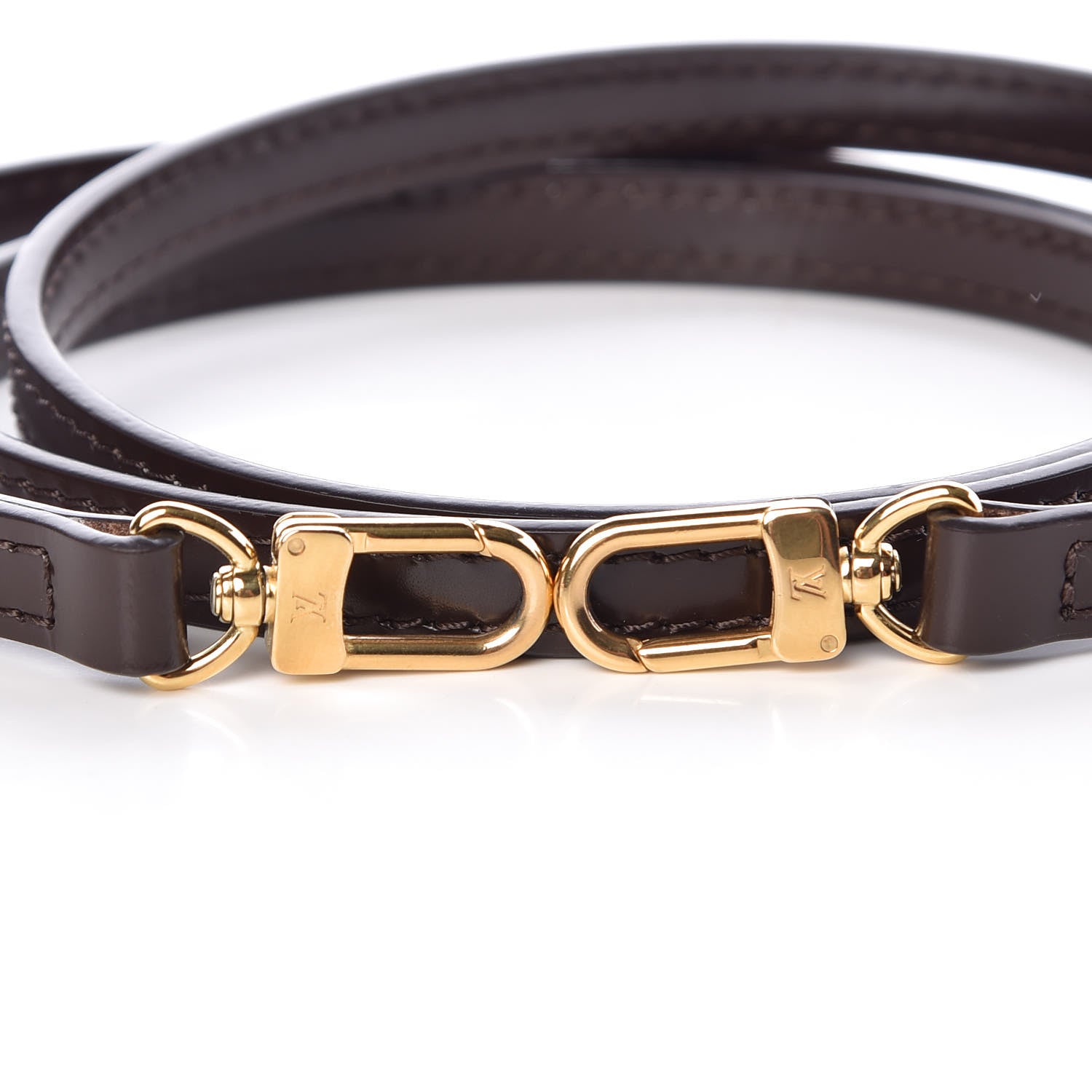 Louis Vuitton Calfskin 12mm Eva Shoulder Strap Brown 3 of 3
