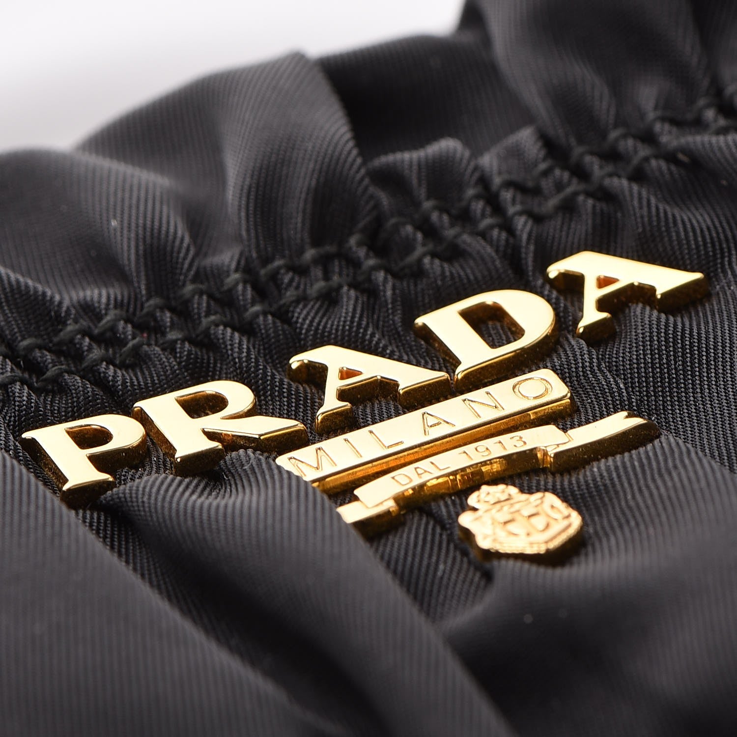 Prada Tessuto Nylon Gaufre Tote Black 11 of 34