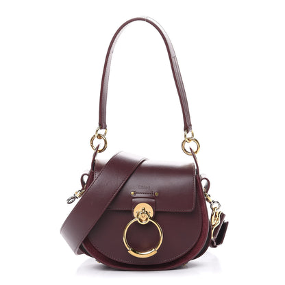 Chloe Calfskin Small Tess Bag Burnt Brown 1 of 11