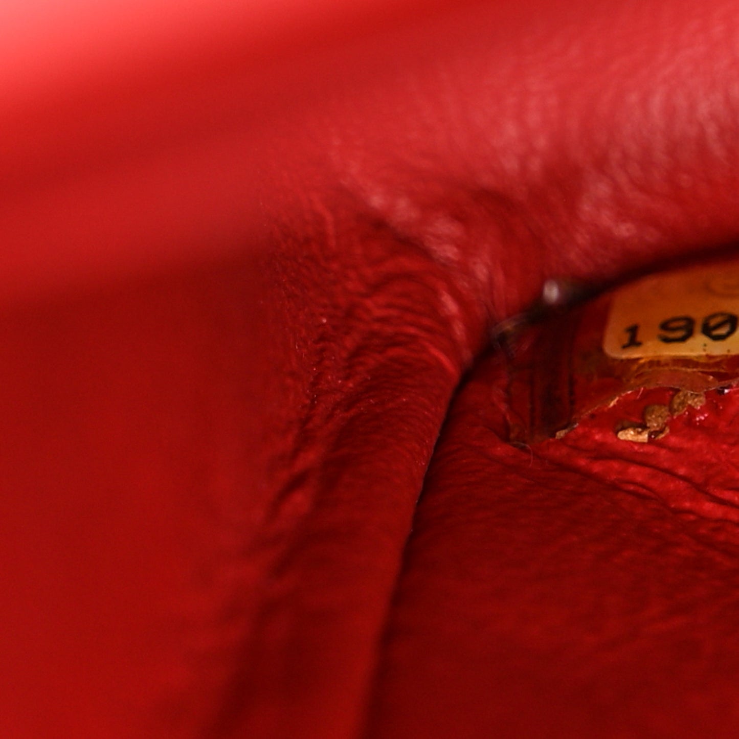 Caviar Quilted Medium Double Flap Red