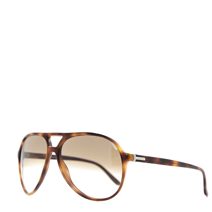 Gucci Aviator GG1026/S Sunglasses Tortoise 1 of 8