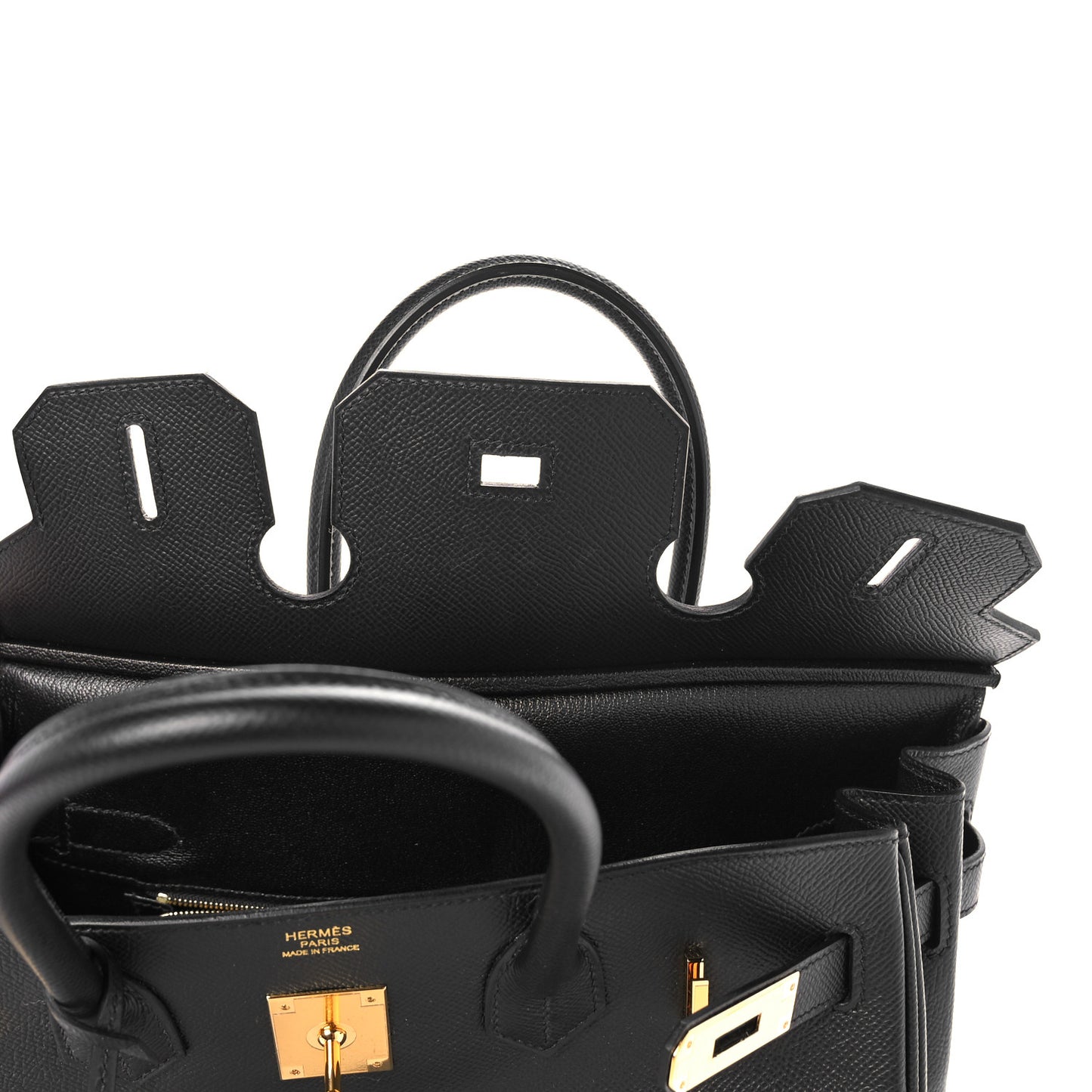 Epsom Birkin 30 Black