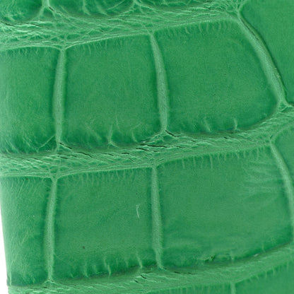 Givenchy Calfskin Crocodile Embossed Medium Antigona Envelope Clutch Emerald 7 of 7