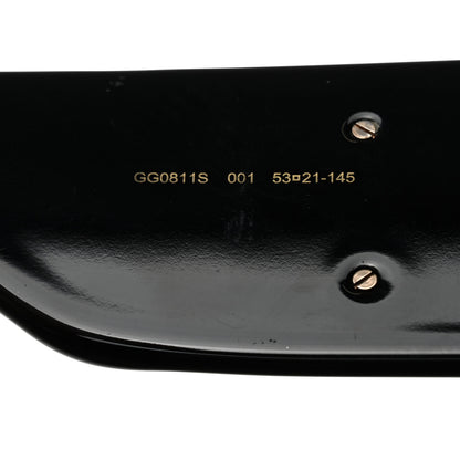 Gucci Acetate Rectangular Sunglasses GG0811S Black 5 of 9