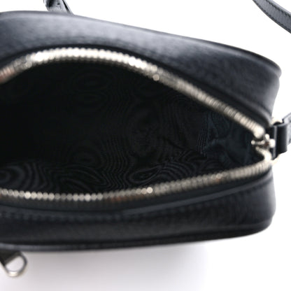 Gucci X Balenciaga BB Monogram Web Mini Ophidia Messenger Black 5 of 9