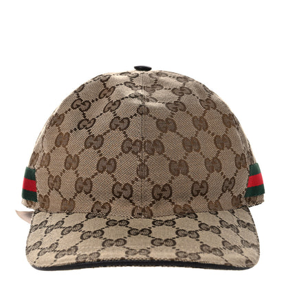 Gucci Monogram Web Baseball Hat XS Beige Cocoa 6 of 10