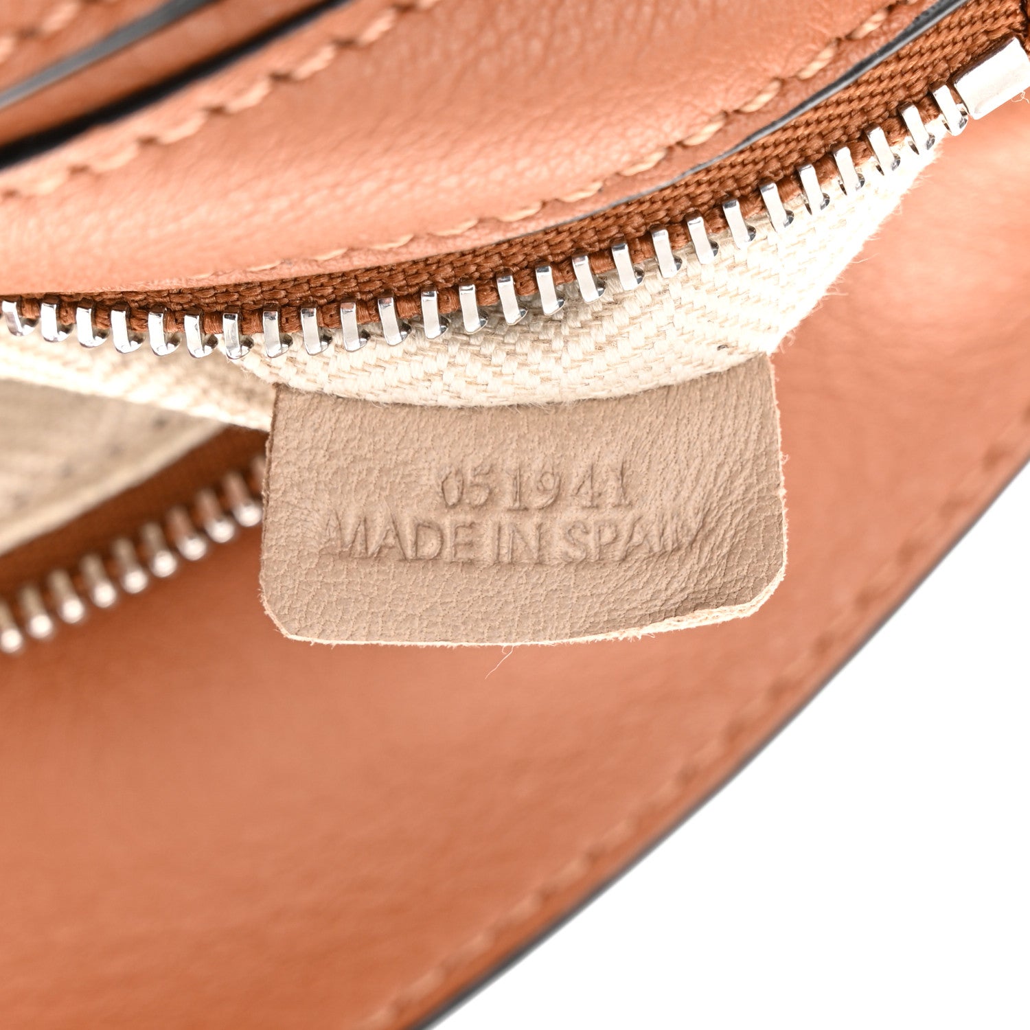 Loewe Calfskin Mini Puzzle Bag Tan 7 of 10