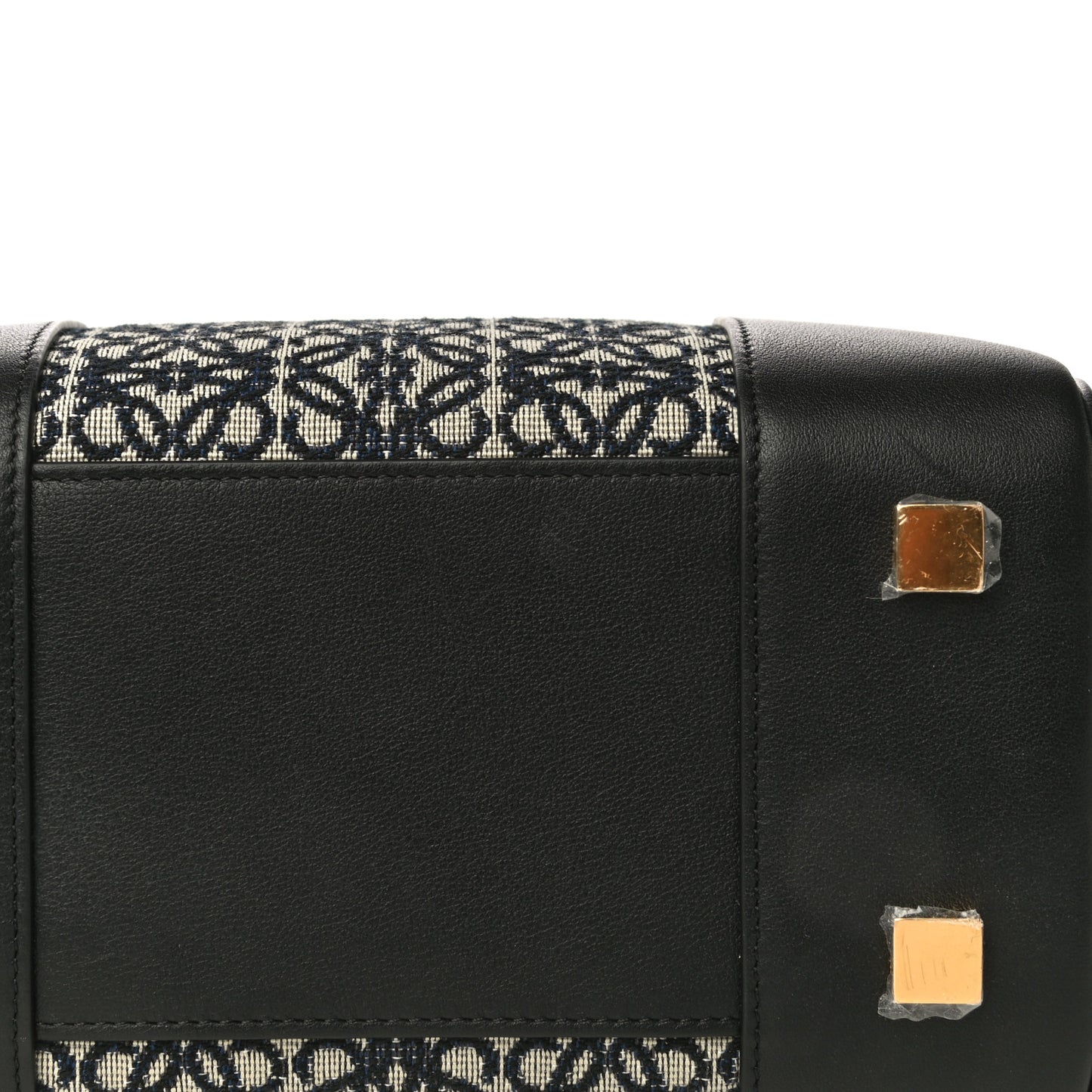 Jacquard Anagram Calfskin Amazona 19 Black Navy