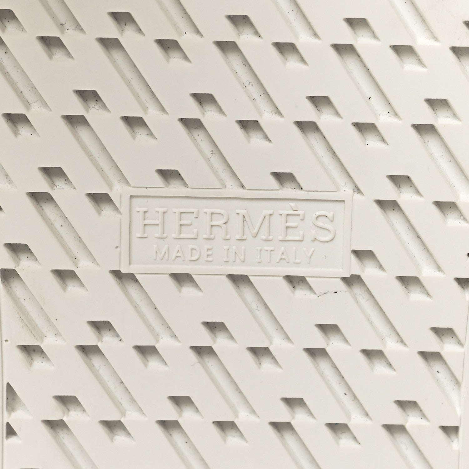 Hermes Metallic Epsom Womens Voltage Sneakers 39 Gris Argente Vieilli Black 7 of 8