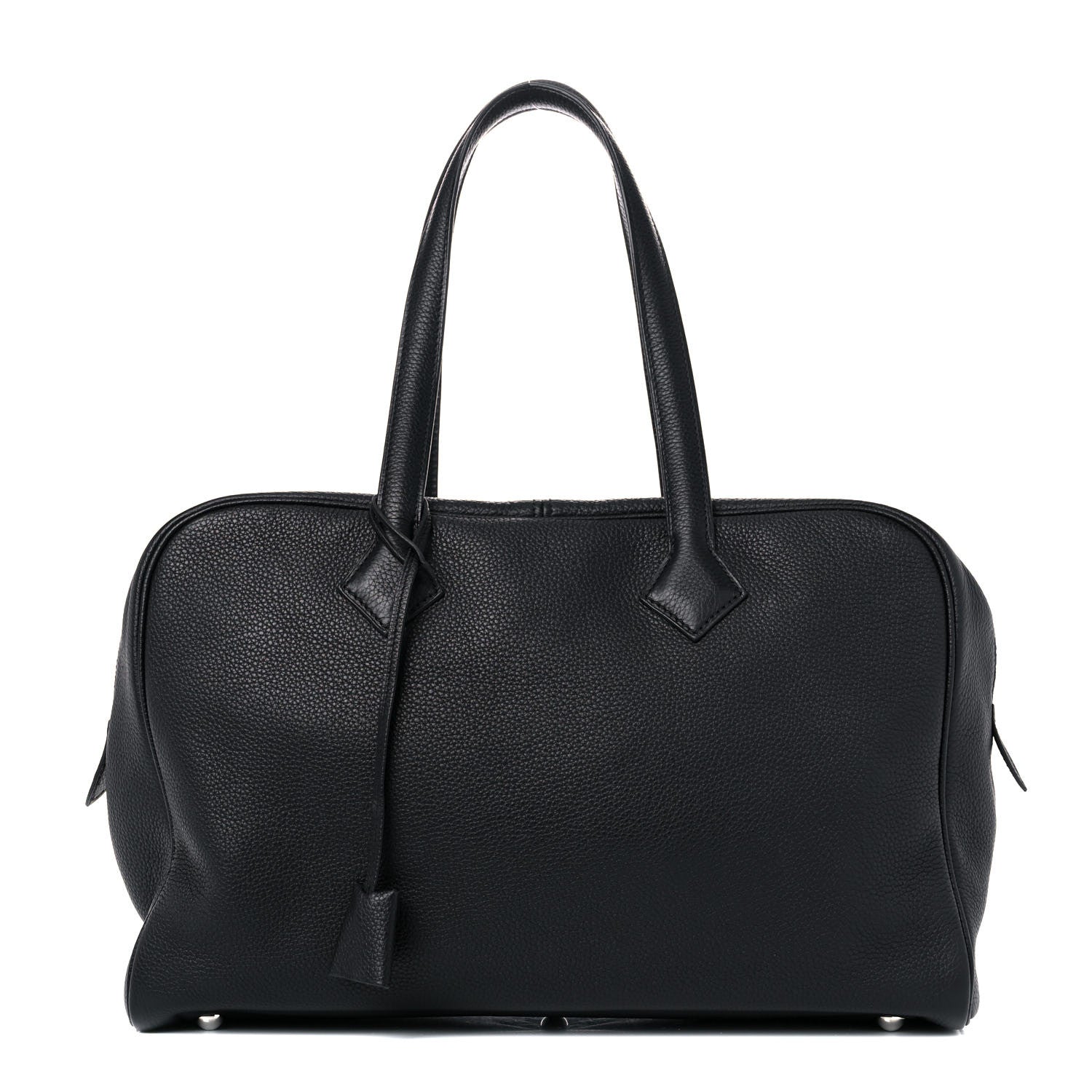 Hermes Taurillon Clemence Victoria II 35 Black 1 of 10