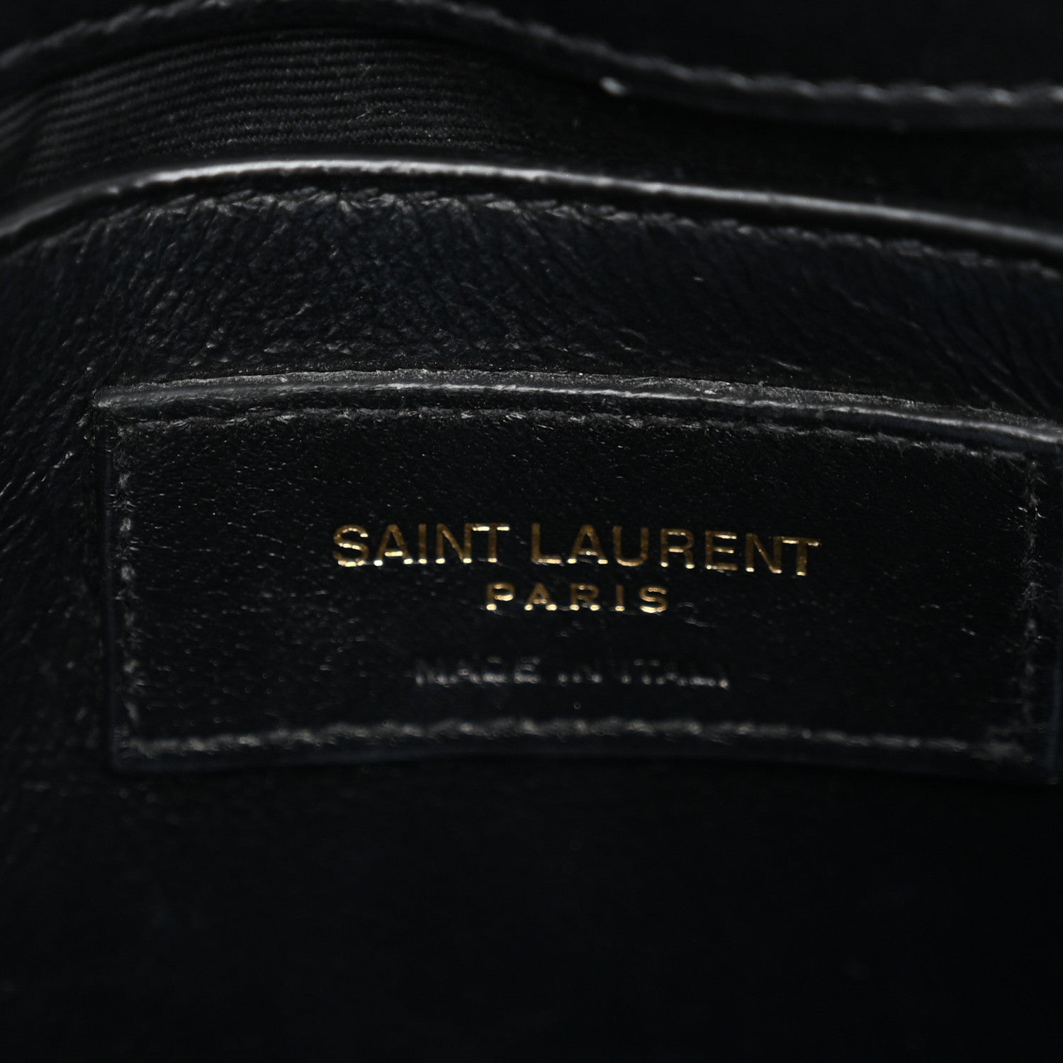 Saint Laurent Calfskin Y Quilted Monogram Small Loulou Chain Satchel Black 6 of 12