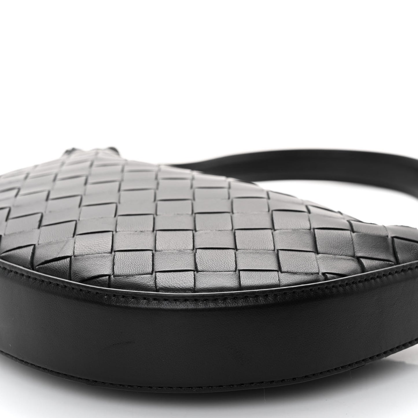 Nappa Intrecciato Mini Sunrise Black