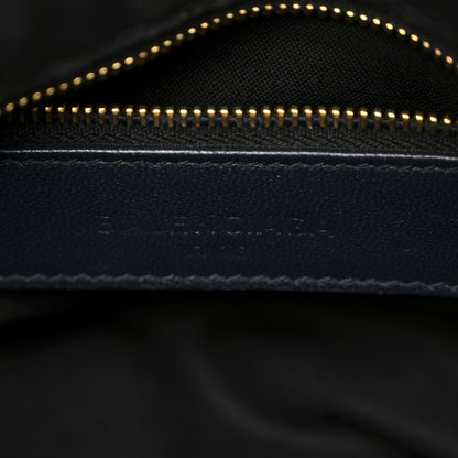 Balenciaga Chevre Gold Metallic Edge Hardware Town Bleu Nuit Dark Sea 6 of 15