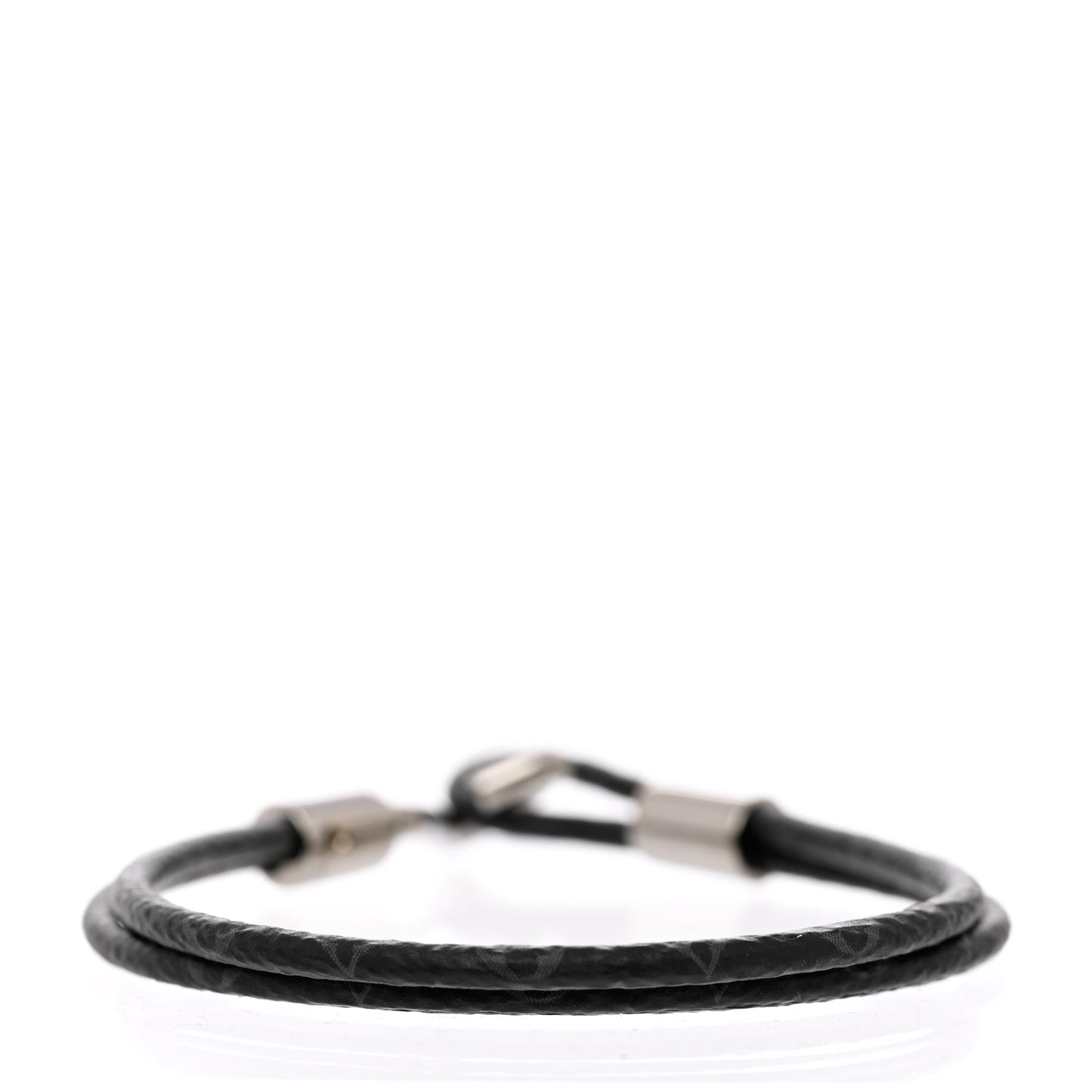 Monogram Eclipse LV Pin Bracelet 19 Grey