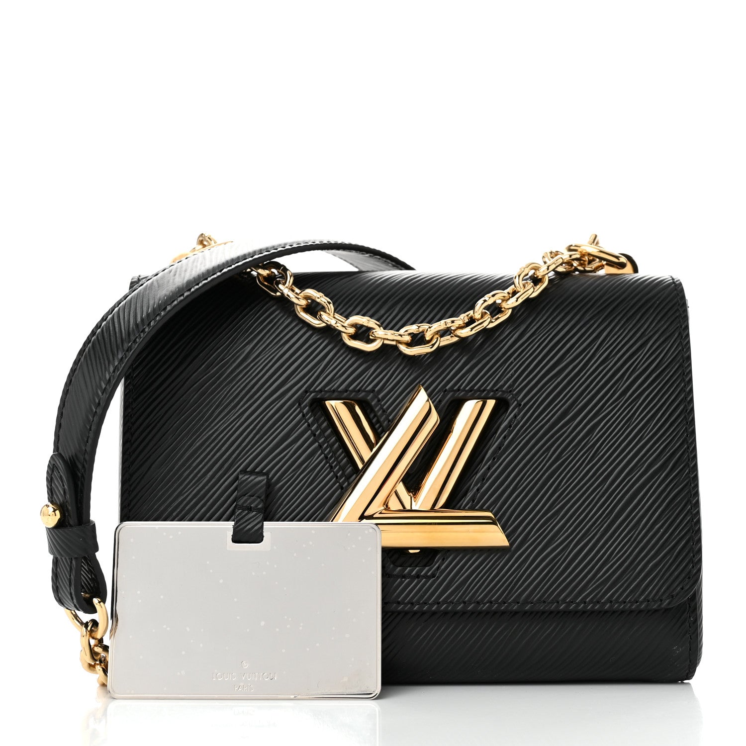 Louis Vuitton Epi Twist Shoulder Bag PM Black 3 of 10