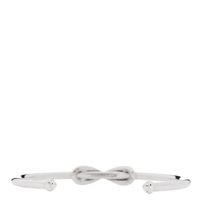Tiffany Sterling Silver Infinity Cuff Bracelet 2 of 3