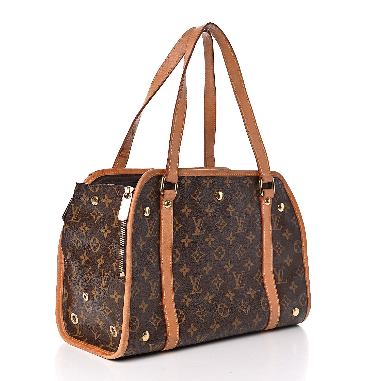 Louis Vuitton Monogram Baxter PM Dog Pet Carrier 3 of 11
