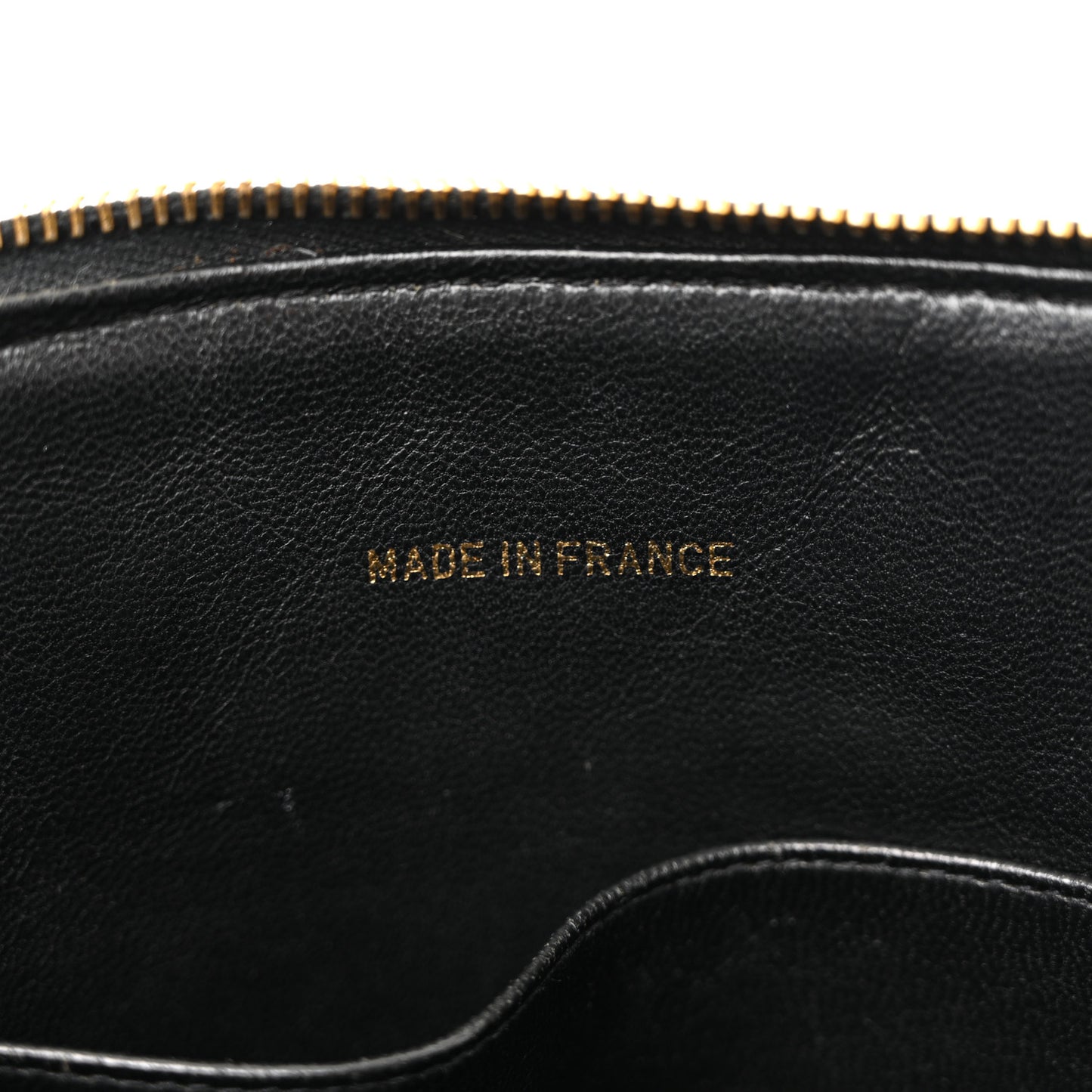 Lambskin Quilted Shoulder Bag Black