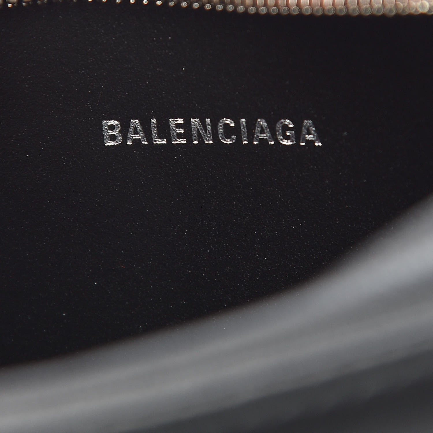 Balenciaga Calfskin Logo XS Everyday Camera Bag Black 6 of 9