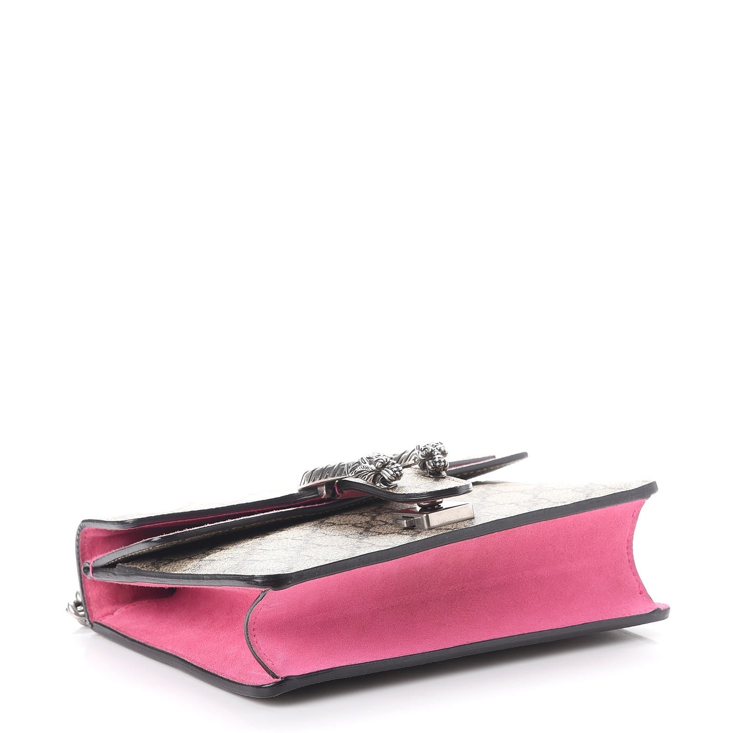 Gucci GG Supreme Monogram Mini Dionysus Shoulder Bag Pink 4 of 9