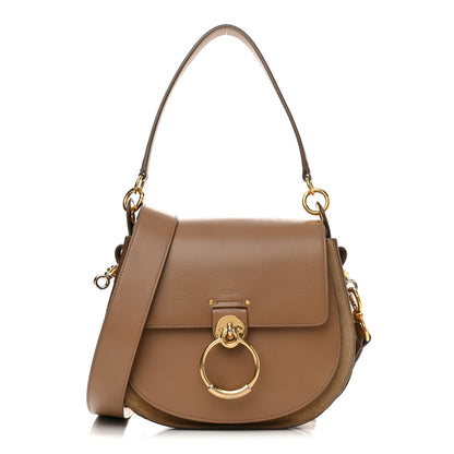 Chloe Calfskin Large Tess Bag Nut 1 of 12