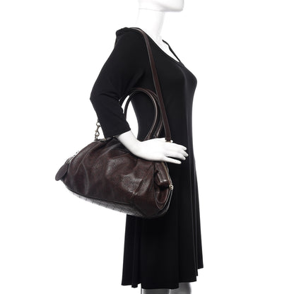 Gucci Guccissima Medium Sukey Boston Chocolate 2 of 15