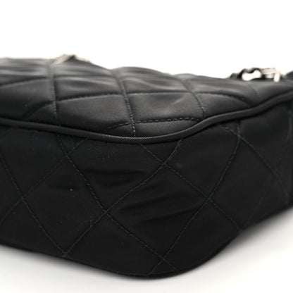 Prada Nylon Tessuto Impuntu Quilted Bandoliera Crossbody Bag Black 10 of 10
