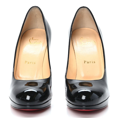 Christian Louboutin Patent New Simple 120 Pumps 36 Black 2 of 7