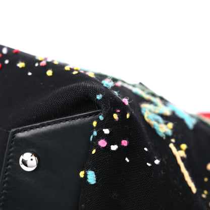 Christian Louboutin Canvas Frangibus Tote Black 9 of 11