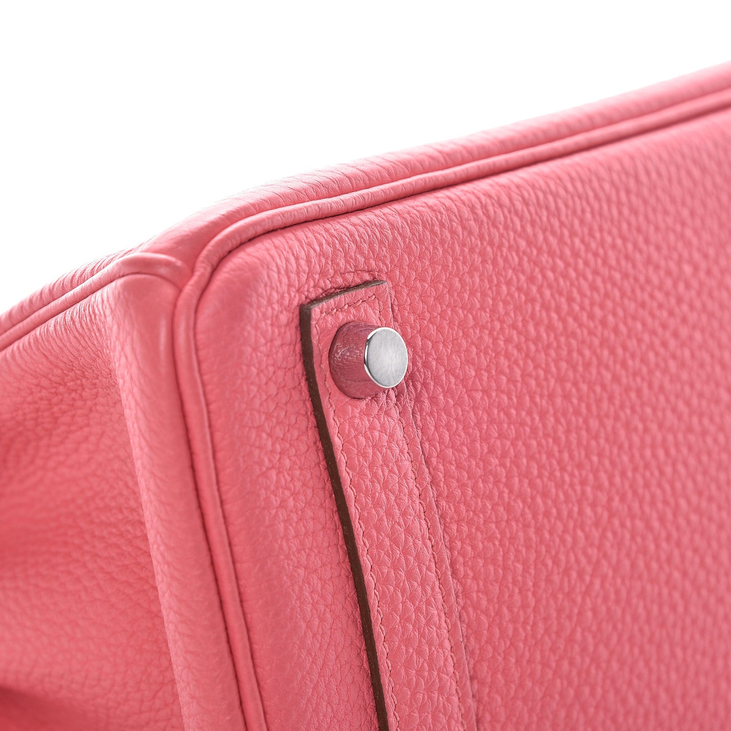 Hermes Togo Birkin 25 Rose Lipstick 7 of 37