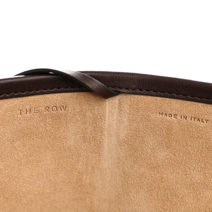 The Row Polished Saddle Calfskin Large N/S Park Tote Chestnut 6 of 10
