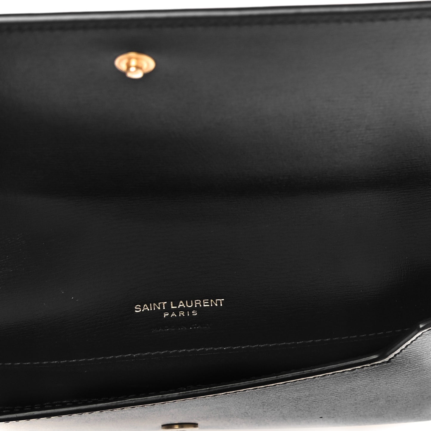 Smooth Calfskin Monogram Phone Holder Crossbody Black