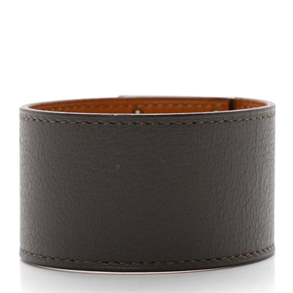 Hermes Swift Kelly Dog Bracelet Chocolate 3 of 5