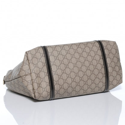Gucci GG Plus Monogram Tattoo Heart Medium Joy Tote Ebony 4 of 8