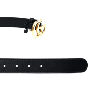 Gucci Calfskin Double G 30mm Belt 75 30 Black 6 of 7