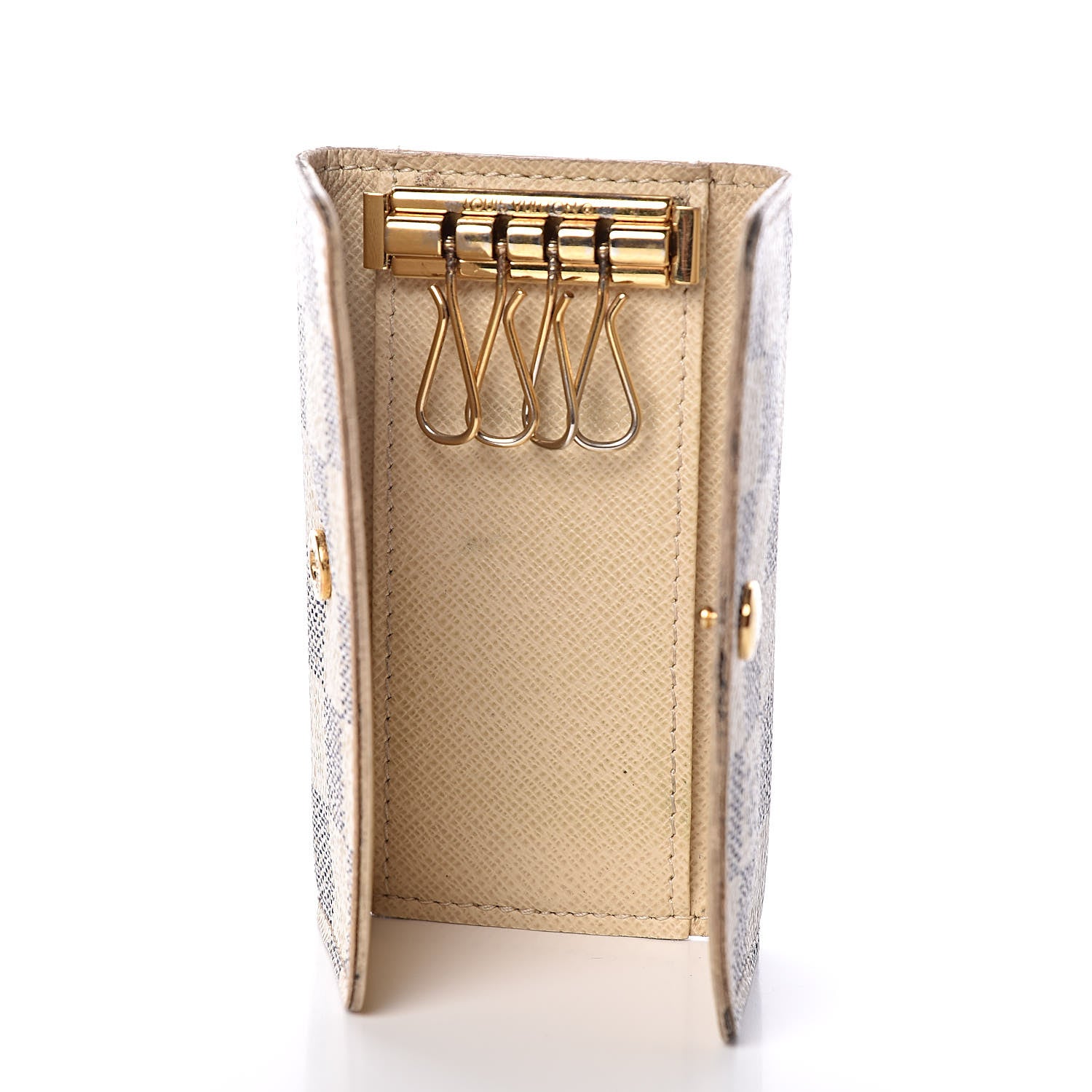 Louis Vuitton Damier Azur Multicles 4 Key Holder 5 of 8