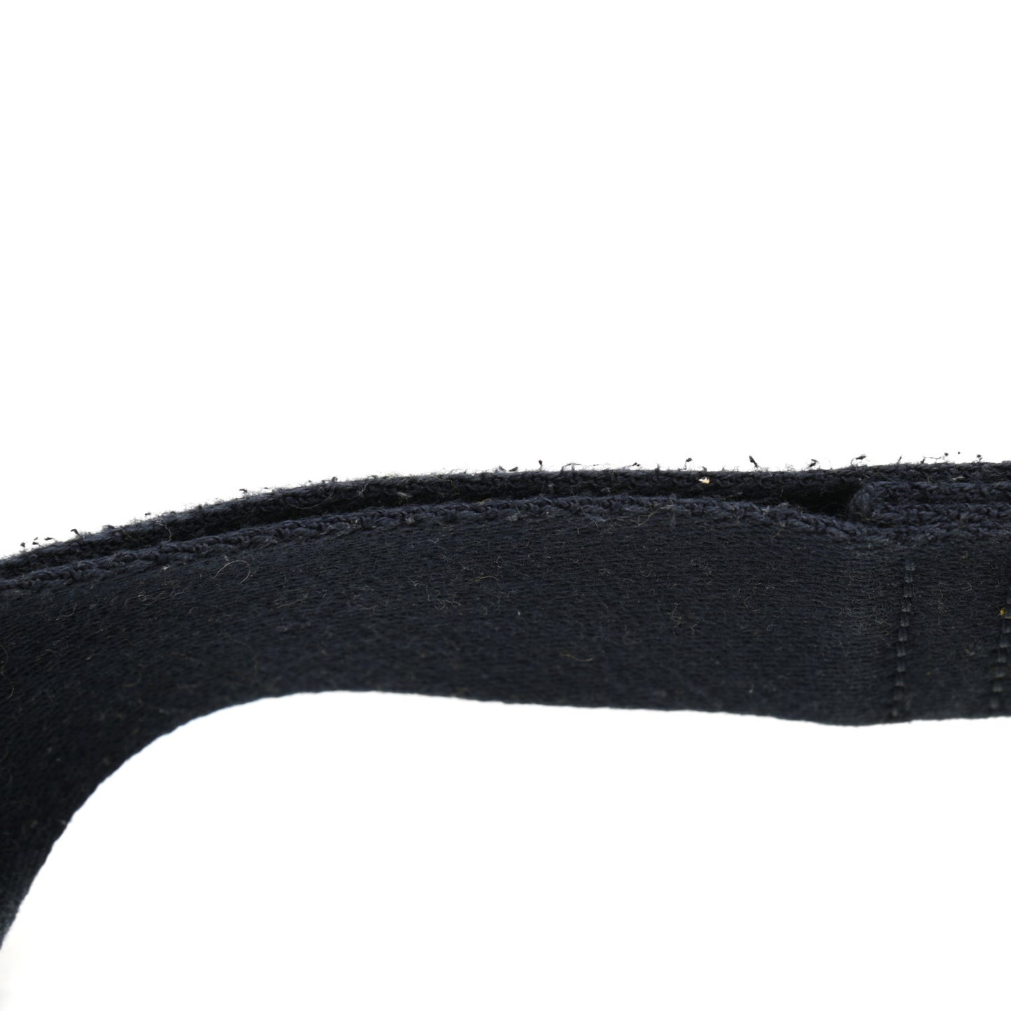 Canvas Calfskin Adjustable Shoulder Strap Navy